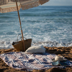 Protea Pinstripe Throw
