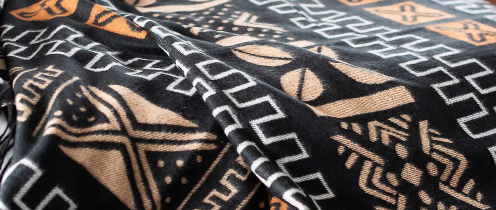 Patterned African Throws