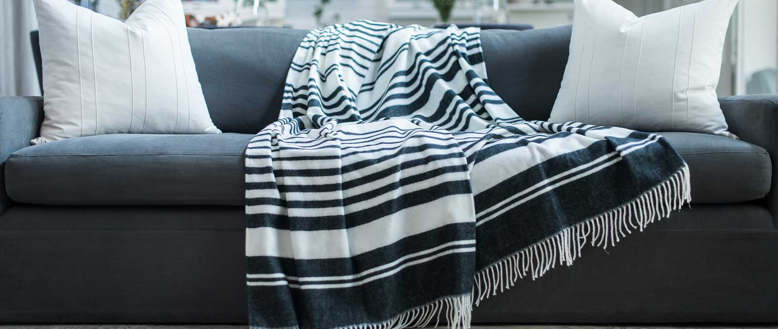Plaid and Striped Throws By Thula Tula