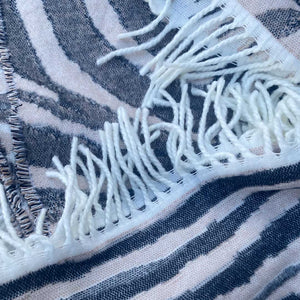 African Zebra Throw and Bed Blanket zoom